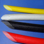 FGA fiberglass acrylic isolation sleeve (cord stocking) with isolation coating based on acrylic polymer.