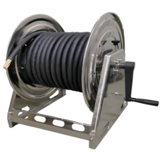 Hand crank cable reels